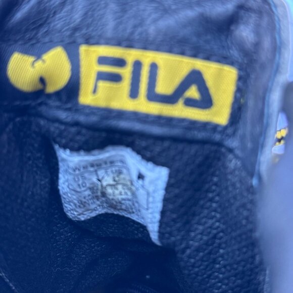 FILA x Wu-Tang Clan Hiking Boots – Limited Edition Black & Grey Wu Wear Size 10 main image 4